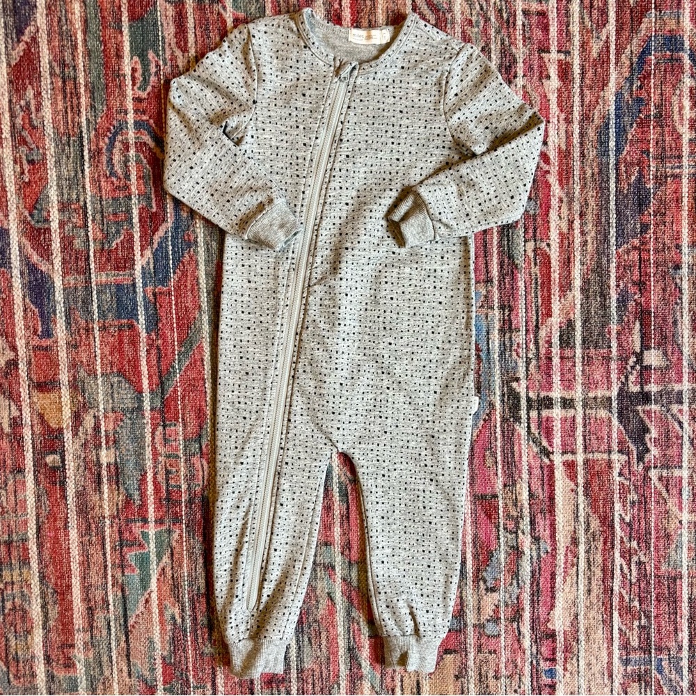 Miles the Label 24m One-Piece French Terry Romper